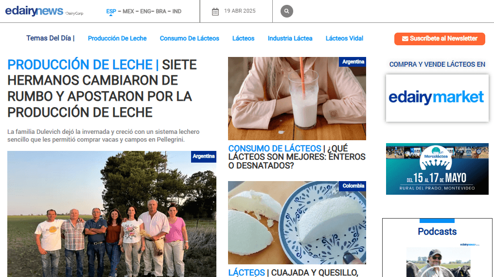 Imagen 1 de Edairynews