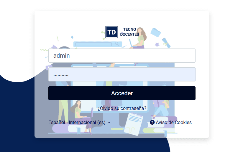 Imagen 2 de TecnoDocentes: Aula moodle + wordpress