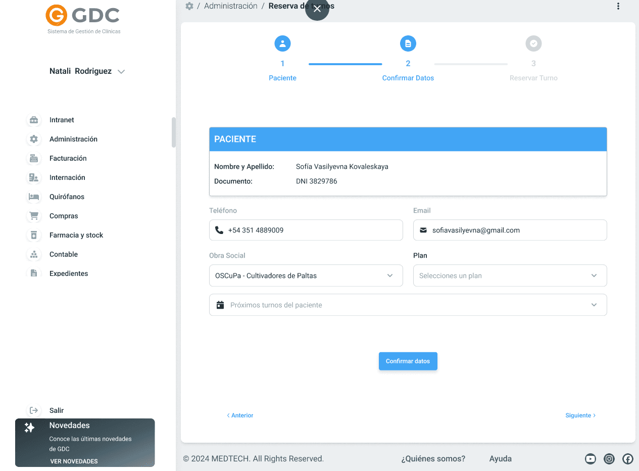 Imagen 2 de Sistema de Gestión de Turnos