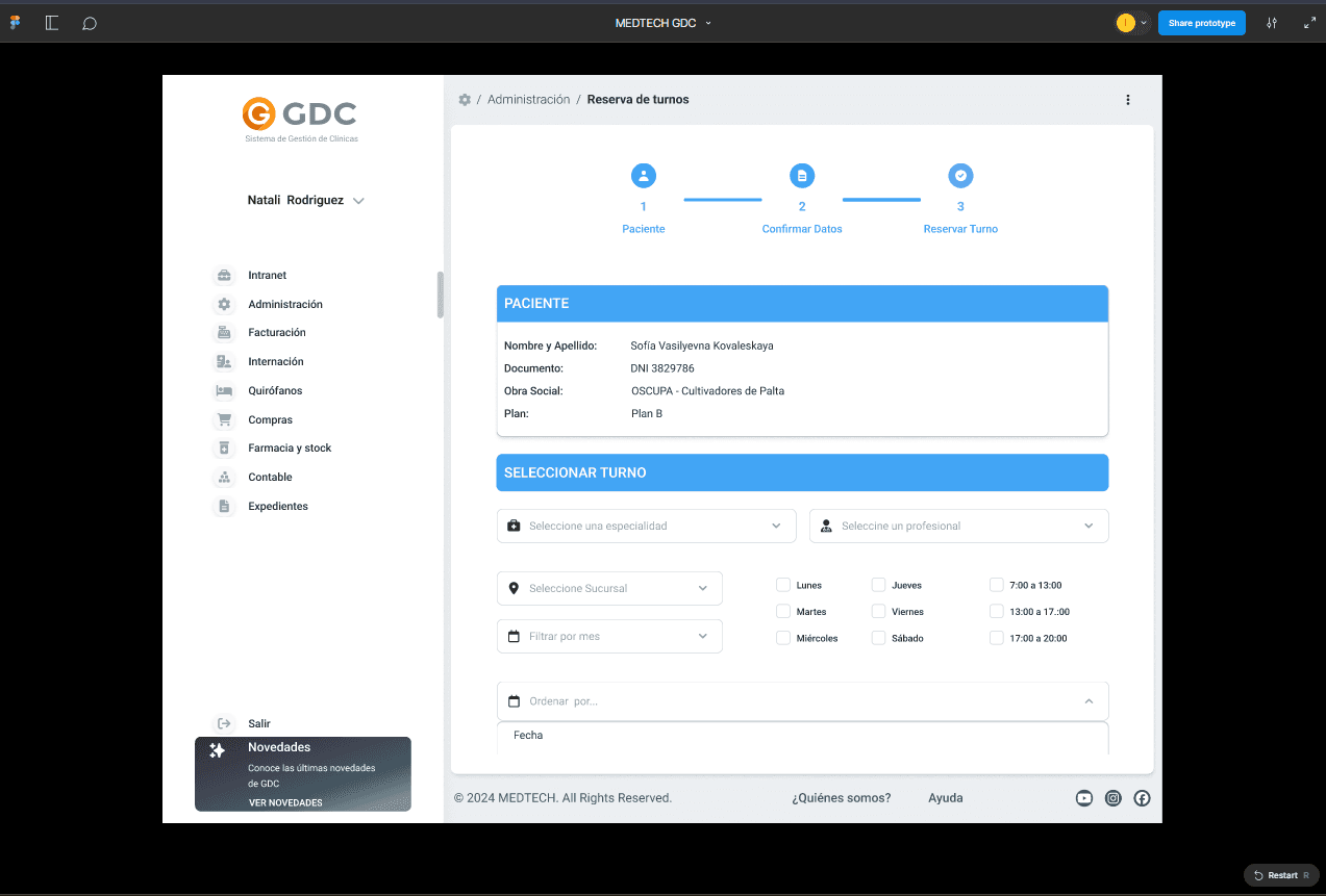 Imagen 3 de Sistema de Gestión de Turnos