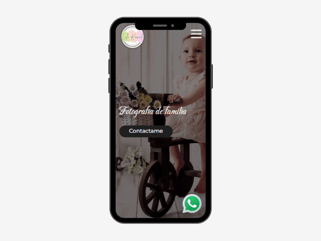 Imagen 1 de Sitio web Fotografía de Familia.