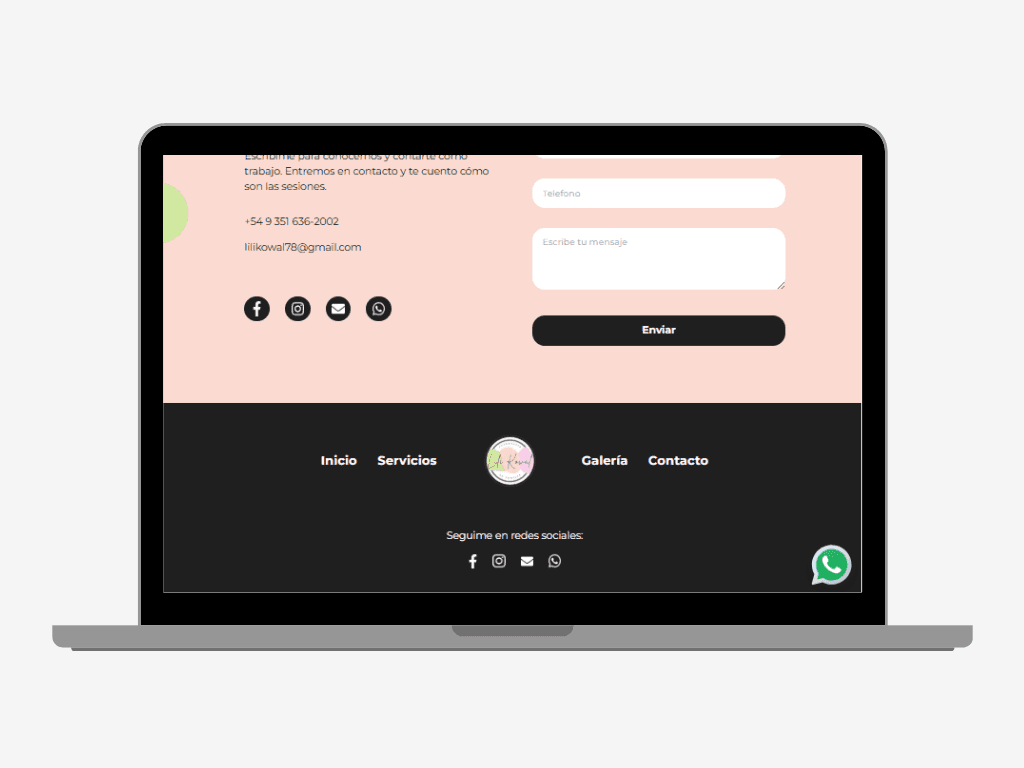 Imagen 8 de Sitio web Fotografía de Familia.