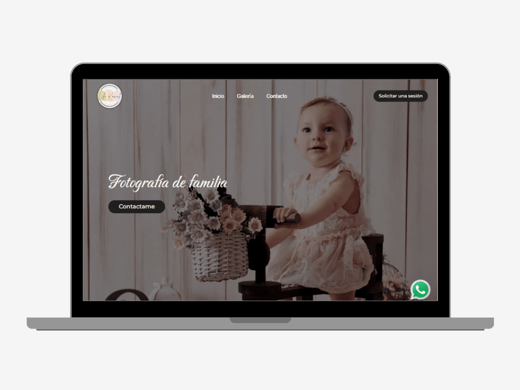 Imagen 5 de Sitio web Fotografía de Familia.