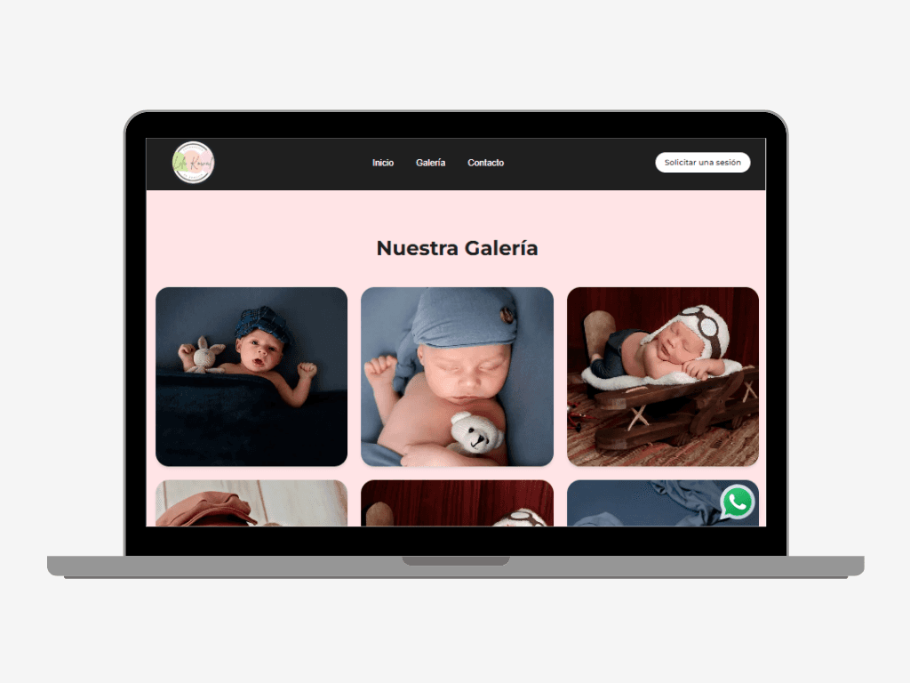 Imagen 6 de Sitio web Fotografía de Familia.